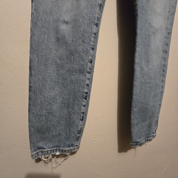 Citizens Of Humanity Olivia Jeans Womens Sz 25 High Rise Slim Ankle Distressed - Picture 3 of 16